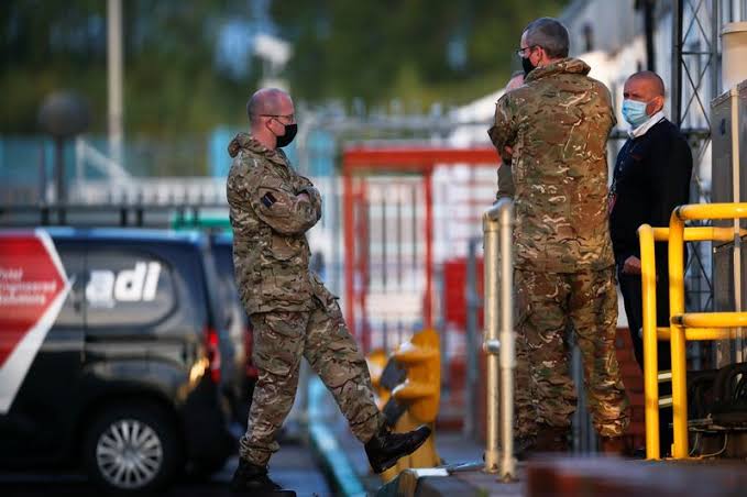 BRITAIN DEPLOYS ARMY FOR FUEL DELIVERY AS SHORTAGES CONTINUE