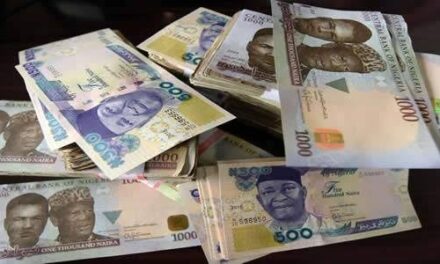 CURRENCY IN CIRCULATION HITS N3.15 TRILLION IN NOVEMBER