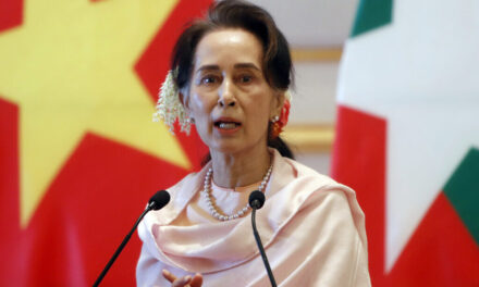 MYANMAR’S DEPOSED LEADER BAGS FOUR YEARS JAIL TERM