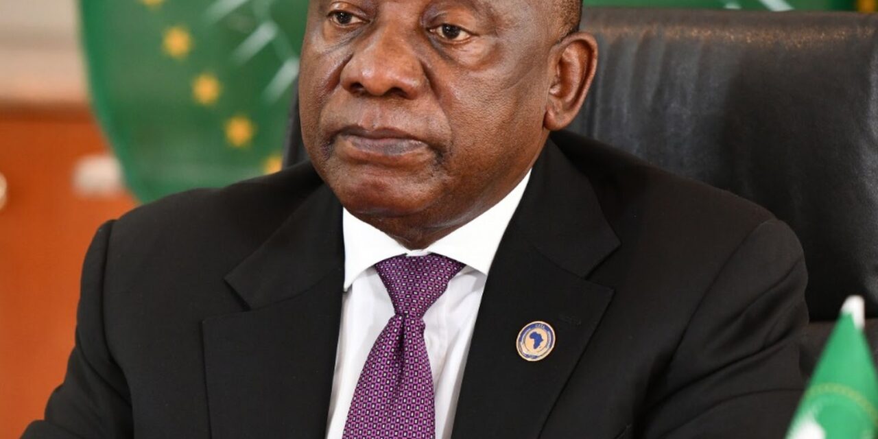 PRESIDENT RAMAPHOSA CALLS ON NIGERIAN BANKS TO SET UP OPERATIONS IN SOUTH AFRICA