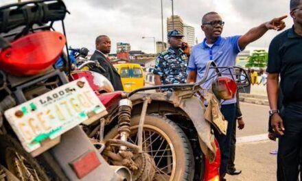 LAGOS BANS OKADA TRANSPORT IN SIX LOCAL GOVERNMENTS